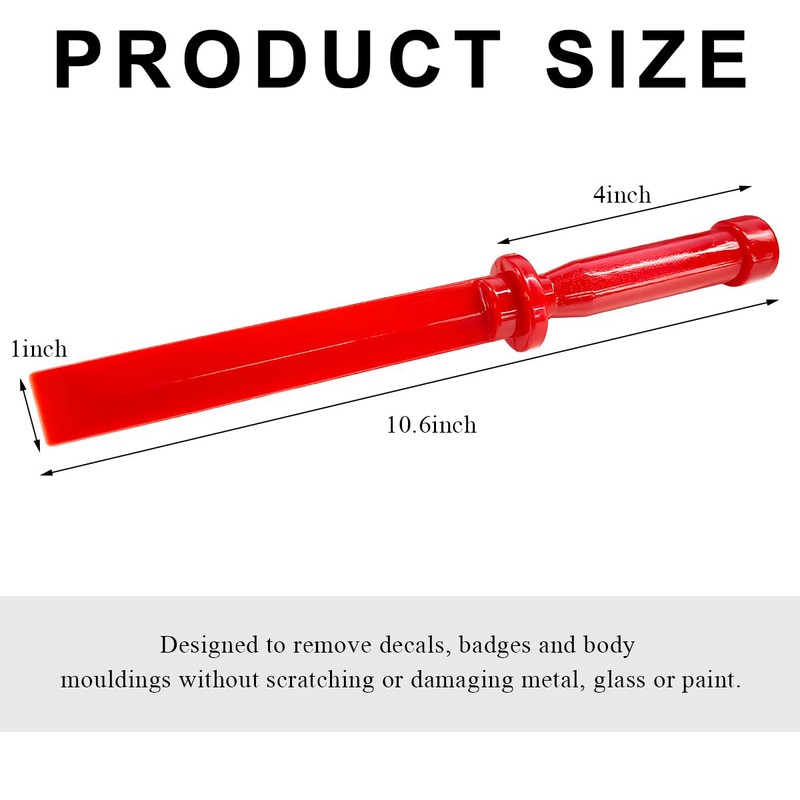 DXNQ Chisel Scraper, Non-Marring High Impact Resistant Nylon Razor Scraper