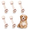 UrbanX Rawhide Free Dog Bones, 4" Real Chicken Wrapped Dog