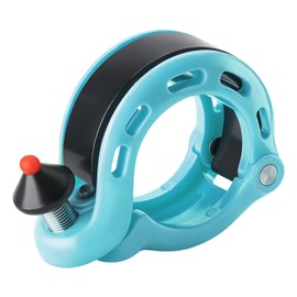 ROCKBROS Bike Bell, Hidden Bicycle Bell with Clear& Long Sound, Durable MTB Bell for 22.2/25.4/31.8 mm Standard Handlebar Size, More Than 103DB, Bike Horn for Adults or Kids Bike