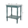 Decor Therapy Accent Table with Storage, Casual Style, Modern End
