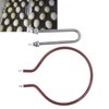 Incubator Heater Tube UShaped Humidifying Tube Round Heating Element for