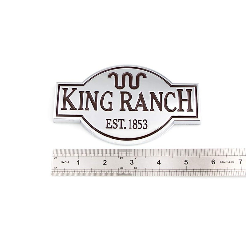King Ranch Emblems for F150 F250 F350 Car Sticker Badge