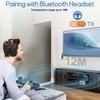 Bluetooth 5.4 Transmitter Receiver 2 in 1 Wireless Aux B-luetooth