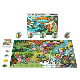 Baby Bears Adventure Cooperative Board Game for Kids Ages 4+ – Take The Animals on an Exciting National Park Adventure – Fun Family Game That Builds Skills – Easy to Learn Educational Gift