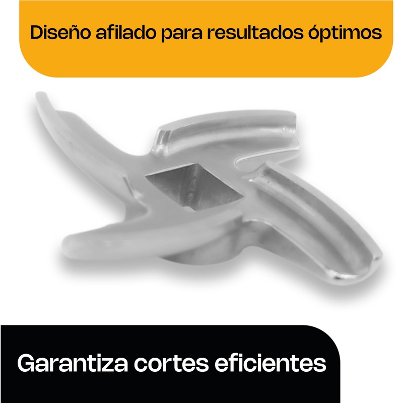 RHINO, Navaja para Molino de 32, Fabricada en Acero Inoxidable,