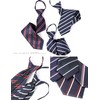 M.H.A.style One-Touch Necktie with Dimples, Striped, No Tie Tie, Easy