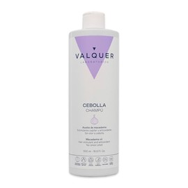VALQUER Shampoo de Cebolla Regulador del Pelo Graso | Antioxidante con Efecto Anticaída que Revitaliza y Purifica | Aporta Fuerza, Volumen y Brillo | 