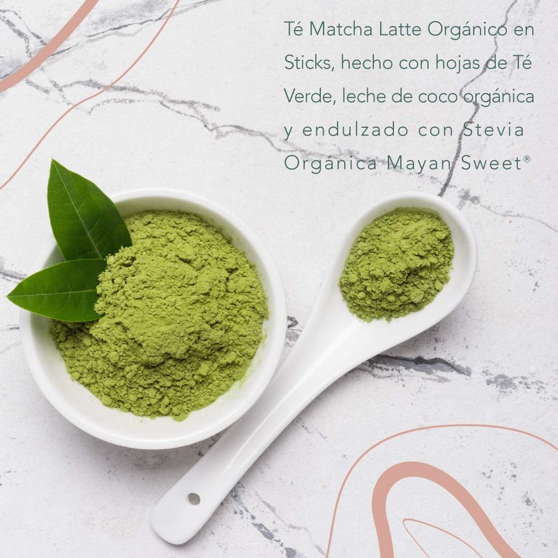 Té Matcha Latte Orgánico en Sticks, 16 Sticks, Ceremony Matcha