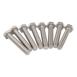 ApplianPar Stainless Steel Exhaust Manifold Studs Stud Nuts Bolt Kit for F250 350 7.3 L