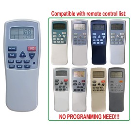 YING RAY Replacement for Soleus Air Air Conditioner Remote Control LX-100 LX-100BL LX-120 LX-120BL LX-140 LX-140BL PH5-12R-32S PH5-13R-35S PH5 Series PH5-13R-35D PH5-13R-3D PH5-13R-32D PH5-13R-35