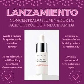 MARY KAY Concentrado Iluminador de Ácido Ferúlico + Niacinamida Clinical Solutions