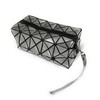 High Gloss Foldable Geometric Pencil Case Wash Bag Makeup Wrist