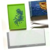 DOITOOL 1020hole Stainless Steel DIY Rhinestone Painting Ruler Anti-Stick Precision