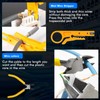 RJ45 Crimp Tool Kit 157PCS, Pass Through Ethernet Crimping Tool,