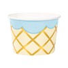 Creative Converting Ice Cream Party Treat Cups with Spoons, 8
