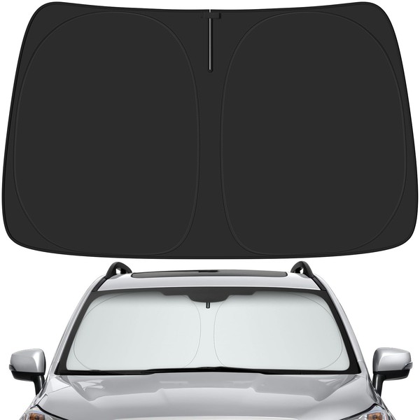 PeakPurit Car Windshield Sun Shade for Subaru 2014-2018 Forester Accessories