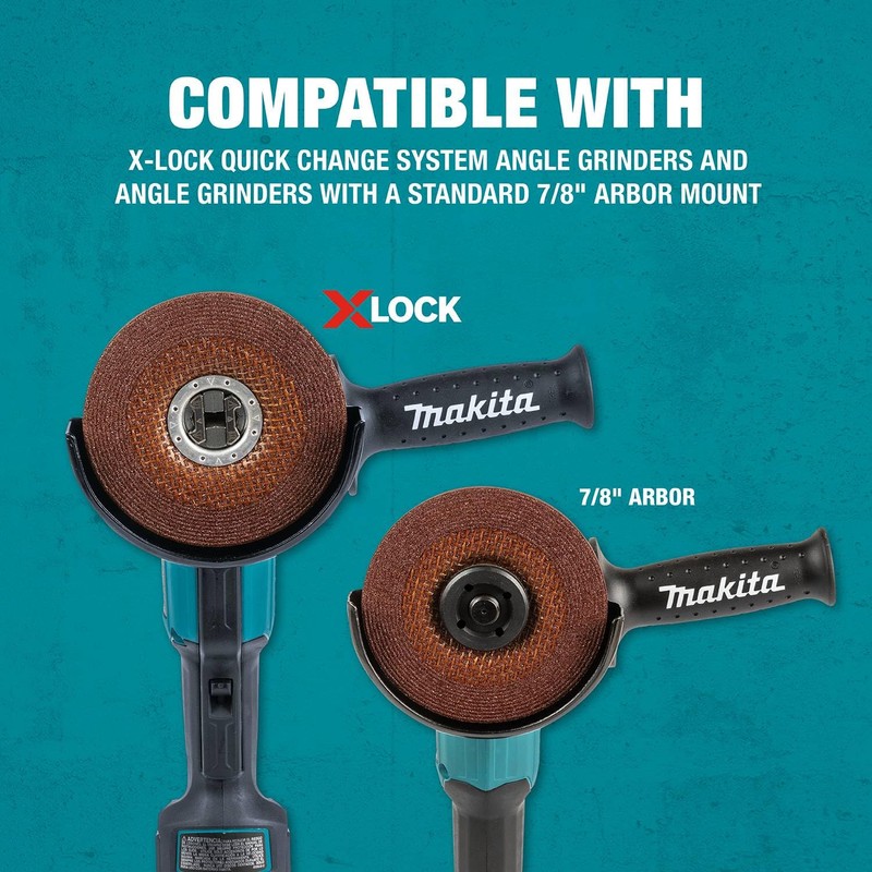 Makita E-00430 X-Lock 4-1/2" x 1/4" x 7/8" Type 27