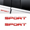 Sport Emblem 3D Metal Badge Car Side Rear Trunk Car