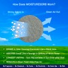 MOISTURESORB Natural Moisture Absorber 1 mm Eco Granules: 2 lb.