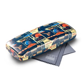 FEFI - Sturdy hard case glasses case "Vintage", Moon