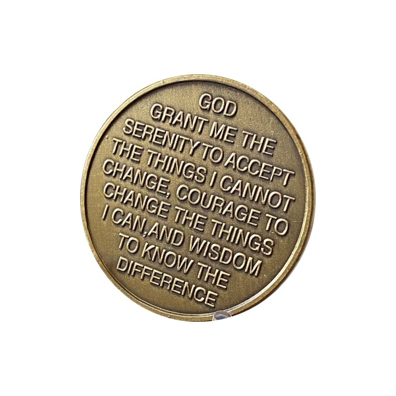 Time Spiral Universe One Minute at A Time Medallion Serenity