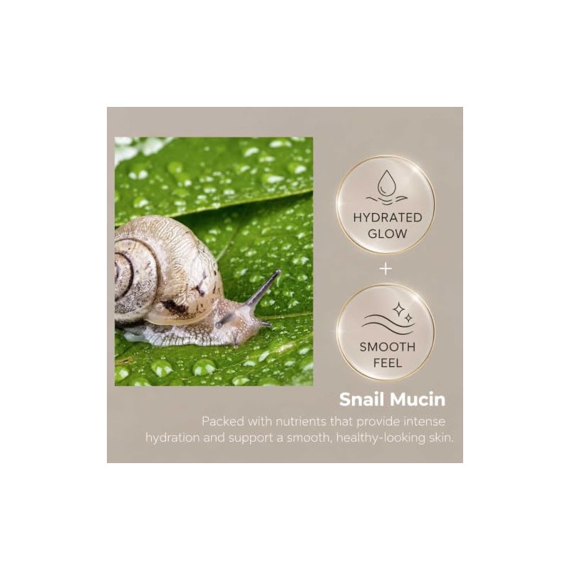 PRETTYSKIN Mascarilla De Hidrogel Con Huevo De Caracol Y Placenta