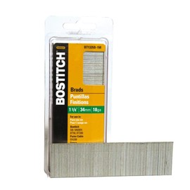 BOSTITCH BT1335B 1-3/8-Inch 18 Gauge Brad Nails (3,000 per Box) , Brown