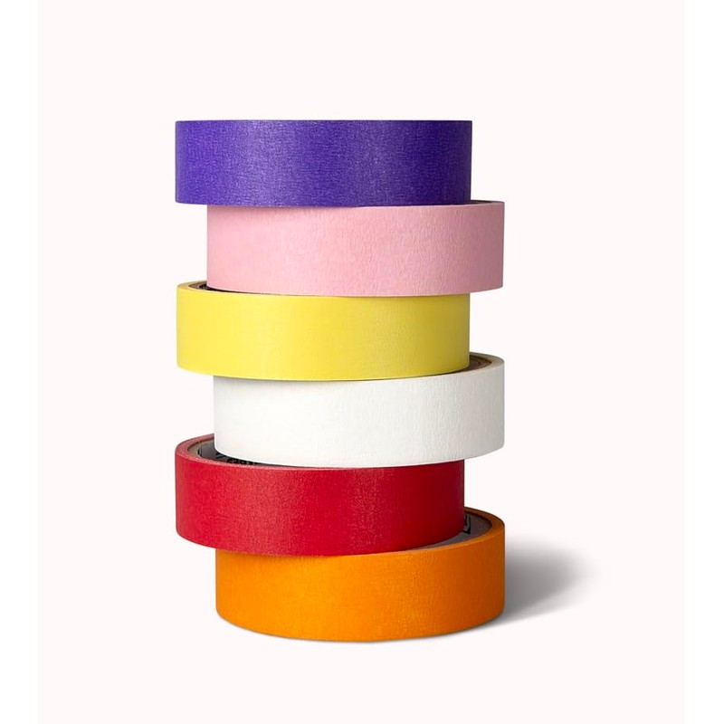 Pro 46 Color Mask Tape Stack 1x10yds (24mm)