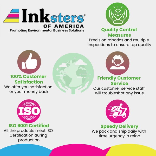 Inksters of America Remanufactured Toner Cartridge Replacement for HP 61X