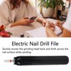 Nail Drill Machine USB Charging 3 Speeds Portable Electric Nail