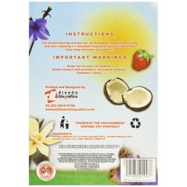 MACUSA cf-25pk La Chica Fresita Automotive Air Spencer Freshener, Strawberry, Pack of 25