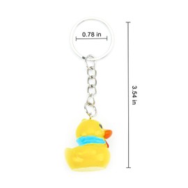 Duck Keychain, Toy Duck Keychain, Cartoon Anime Pendant, Gift for Friend, Family, Colleague