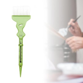 kokiya Hair Dye Comb Hair Dye Straight Brush Bleaching Portable Hair Styling Hair Coloring Brush for Men Haircutting Supplies Women, Green