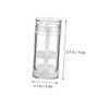 Healeved 15pcs Refillable Lip Balm Tubes for Lip Gloss Transparent