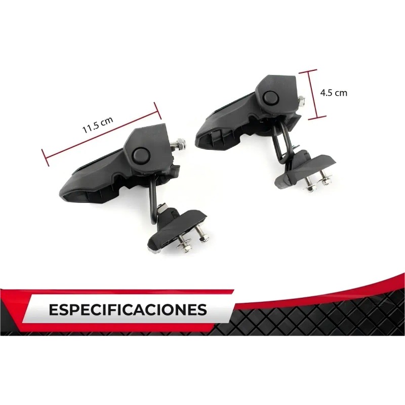 Por Candado Cofre Jeep Wrangler Jl Llaves Laterales Seguros