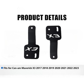 50" Light bar Brackets Mount kit Fits for 50" LED Light bar Compatible with Maverick X3 Accessories Can-Am Maverick X3 2017-2023