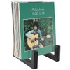 Picowe Vinyl Record Storage Holder, Large 8" Black LP Record