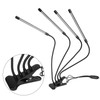 4 Head Grow Lights 40W 3 Dimmable Levels Full Spectrum