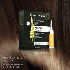 Yves Rocher Kit Anticaida Ampolletas Shampoo Acondicionador