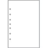 Classic Size Blank Pages, Sized and Punched with 7 Holes