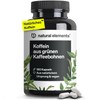 natural elements Caffeine Capsules - 200mg Natural Caffeine / Capsule