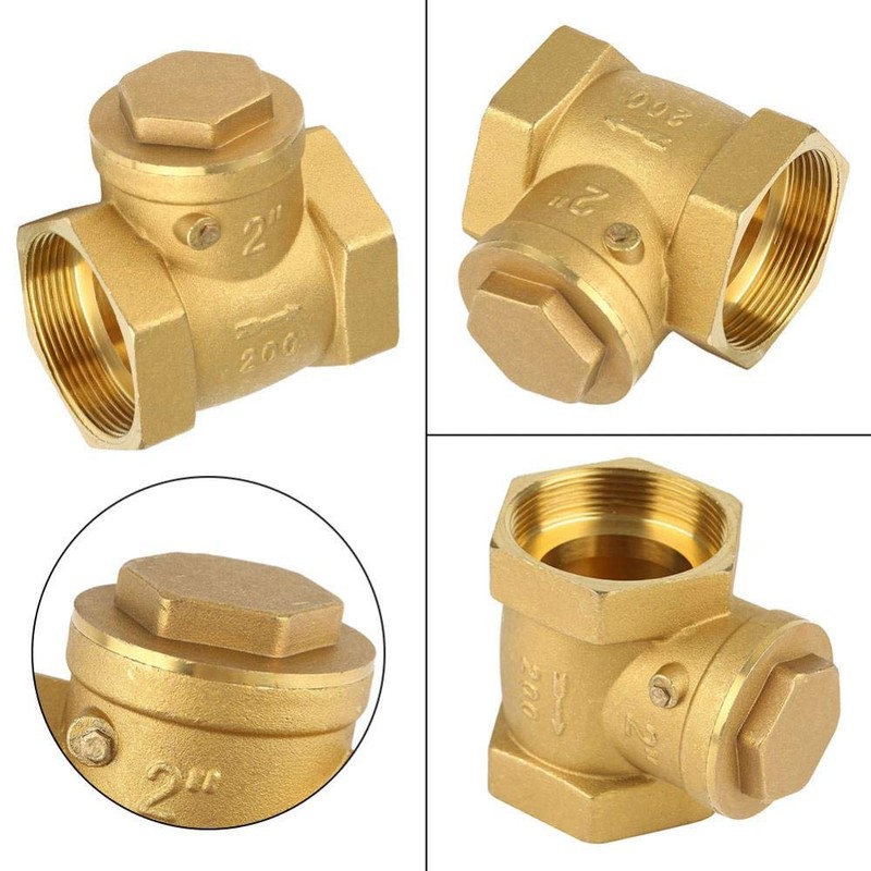 Backflow Prevention Valve DN50 Nominal Pressure 232PSI Swing Check Valve