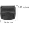Zipperstop YKK 1" Inch YKK Cam Lock Lever Plastic Buckles