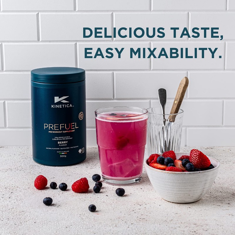 Kinetica PreFuel, Pre Workout, 5.9g Amino Acids & 2.3g BCAA's