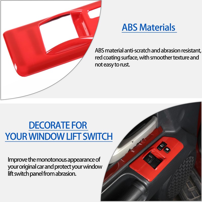 Fit for Toyota FJ Cruiser 2007-2021 ABS Window Lift Switch