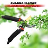 EcoNour 8" Professional Secateurs Premium Titanium Bypass Pruning Shears |
