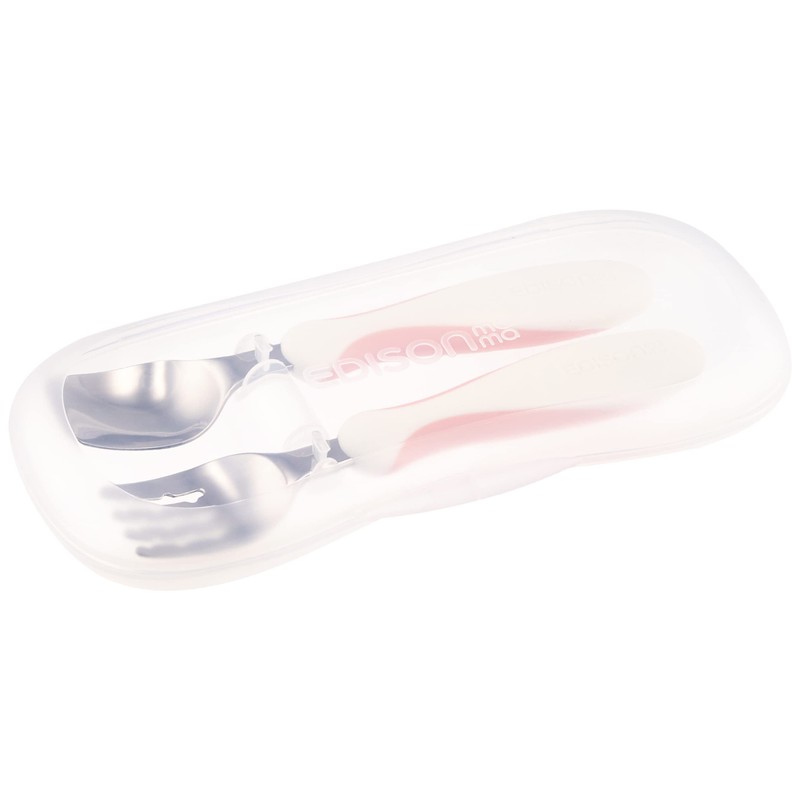 EDISONmama Fork & Spoon Plus 5.5 inches, 1.5 years and