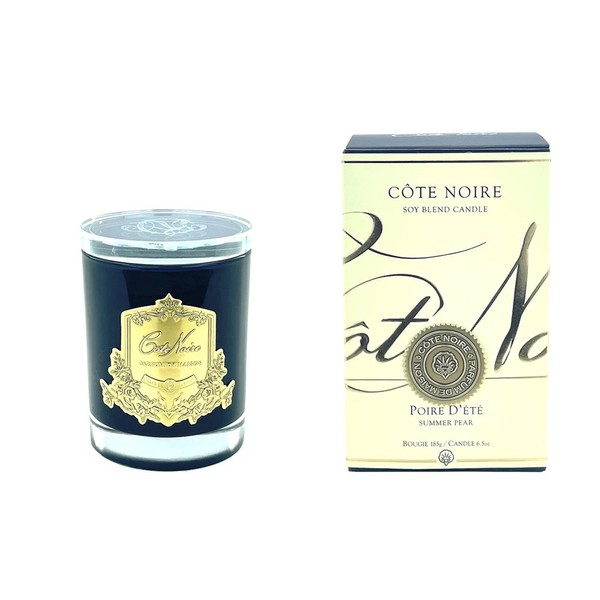 Cote Noire-Gold Badge Summer Pear Soy Blend Candle 185g