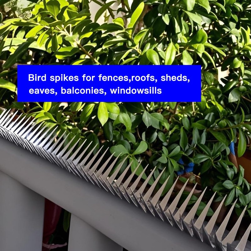 Squirrel Baffle Spikes, Squirrel Deterrent Bird Spikes Effectively Avoid Squirrels,