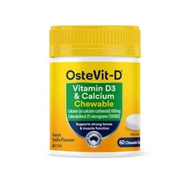 Ostevit-D Buy OsteVit D One A Day Vitamin D3 and Calcium Chewable 60 Tablets Online